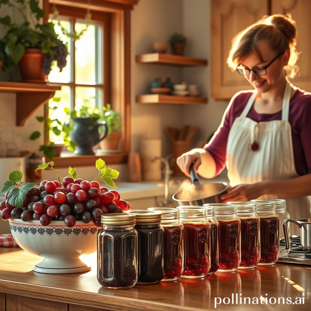 How To Make Grape Jelly From Juice Without Pectin?